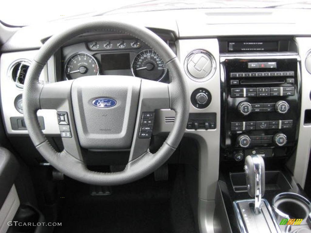 2011 Ford F150 FX4 SuperCrew 4x4 Black Dashboard Photo #48403117
