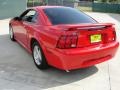 2004 Torch Red Ford Mustang V6 Coupe  photo #5