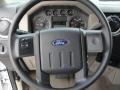 Medium Stone Steering Wheel Photo for 2008 Ford F350 Super Duty #48405274