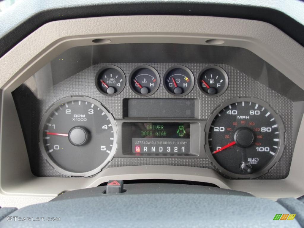 2008 Ford F350 Super Duty XLT Crew Cab Dually Gauges Photo #48405289