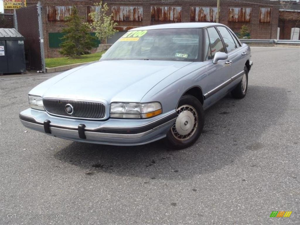 1994 LeSabre Custom - Light Adriatic Blue Metallic / Blue photo #2