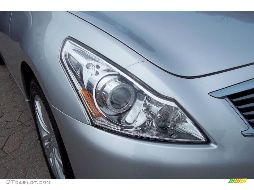 2010 G 37 x AWD Sedan - Liquid Platinum / Graphite photo #6