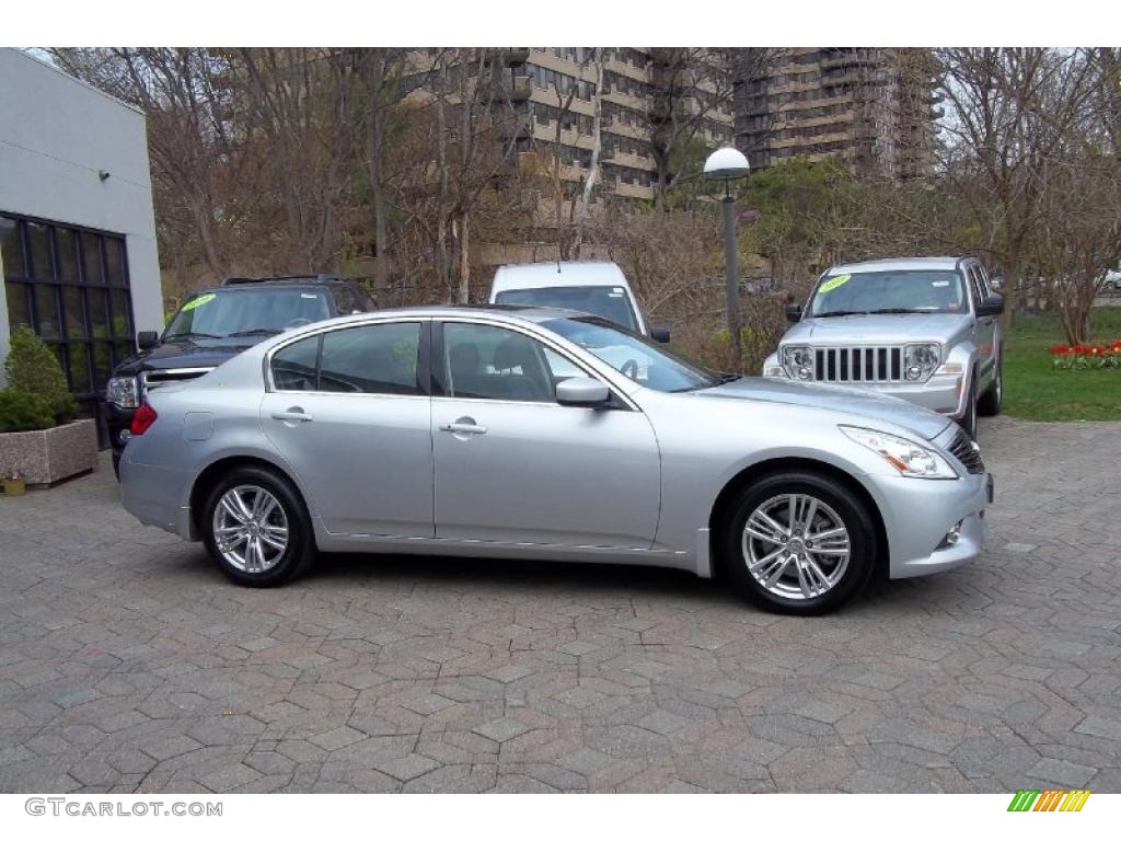 Liquid Platinum 2010 Infiniti G 37 x AWD Sedan Exterior Photo #48406768