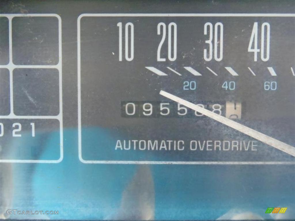 1994 LeSabre Custom - Light Adriatic Blue Metallic / Blue photo #33