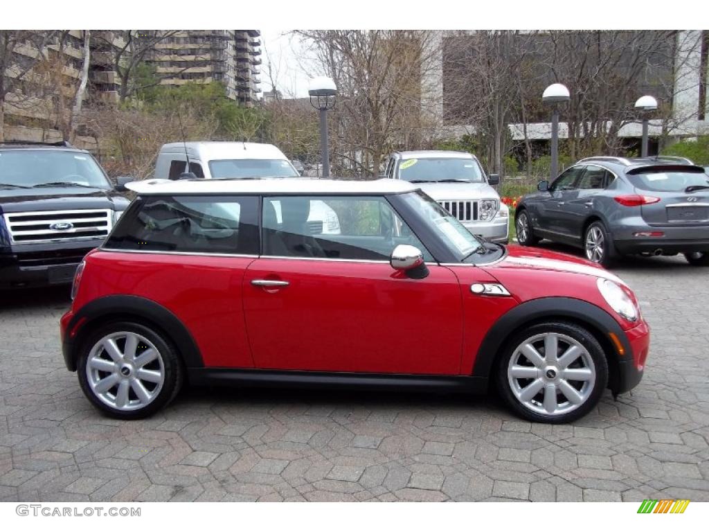 Chili Red 2008 Mini Cooper S Hardtop Exterior Photo #48407260