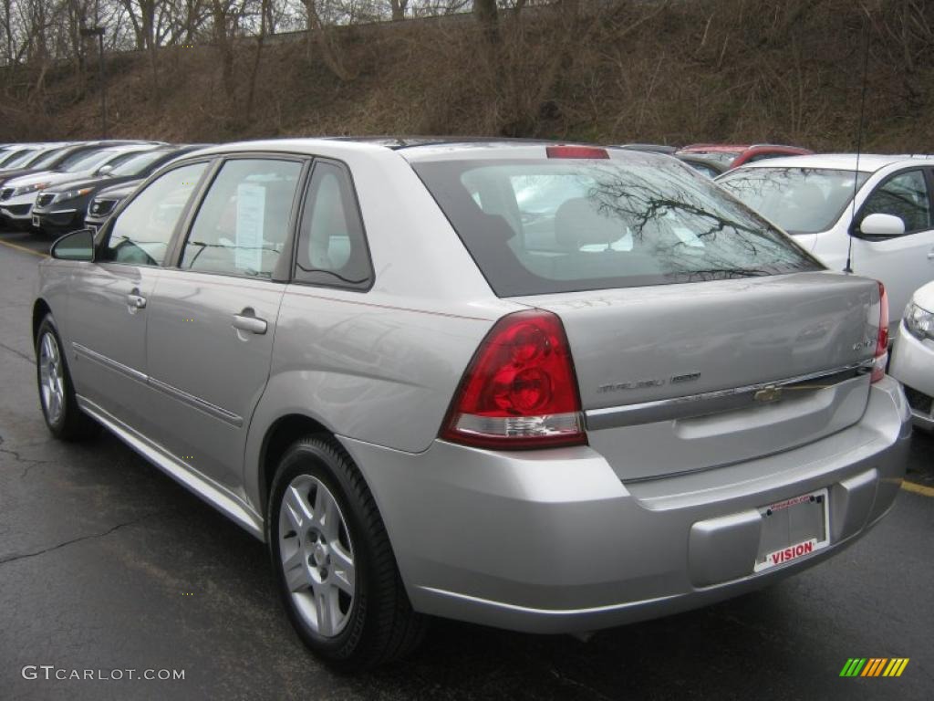 2006 Malibu Maxx LT Wagon - Silverstone Metallic / Titanium Gray photo #16