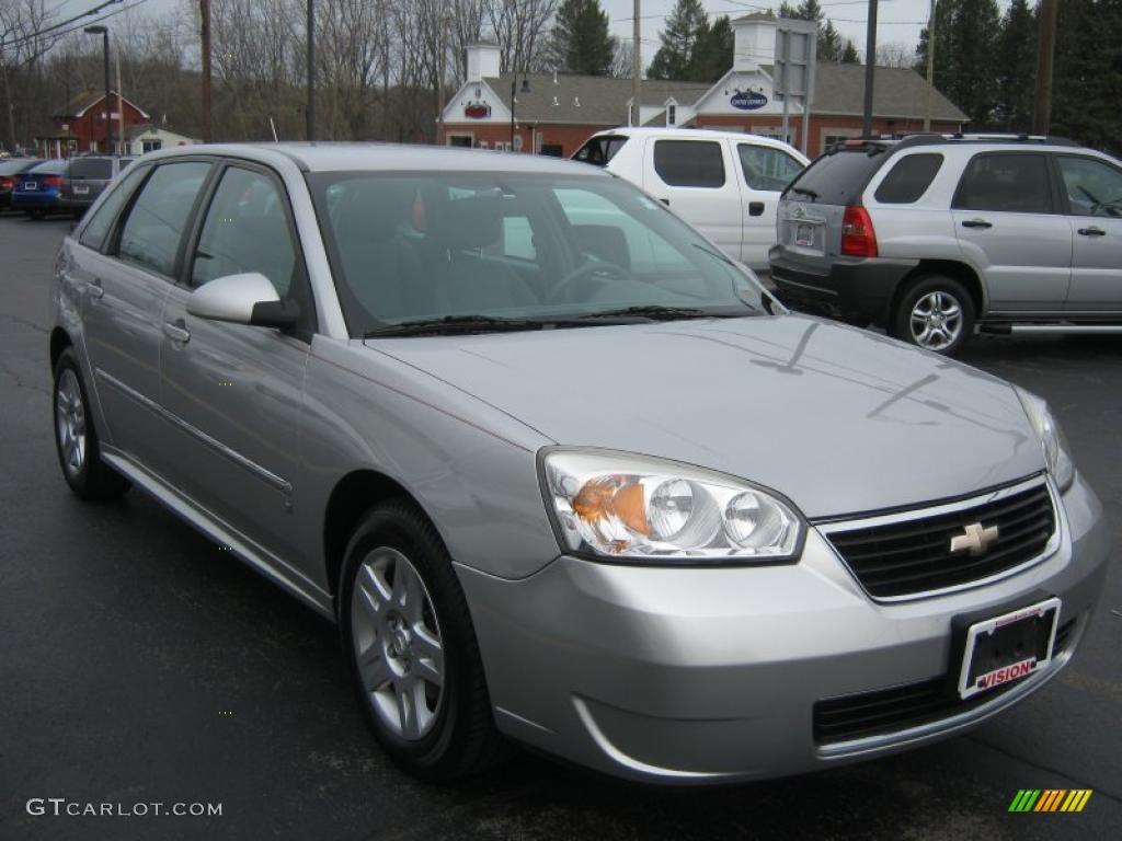 2006 Malibu Maxx LT Wagon - Silverstone Metallic / Titanium Gray photo #18