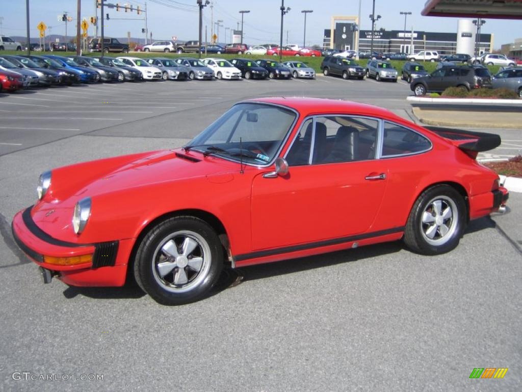 1974 911 Coupe - Guards Red / Red photo #2