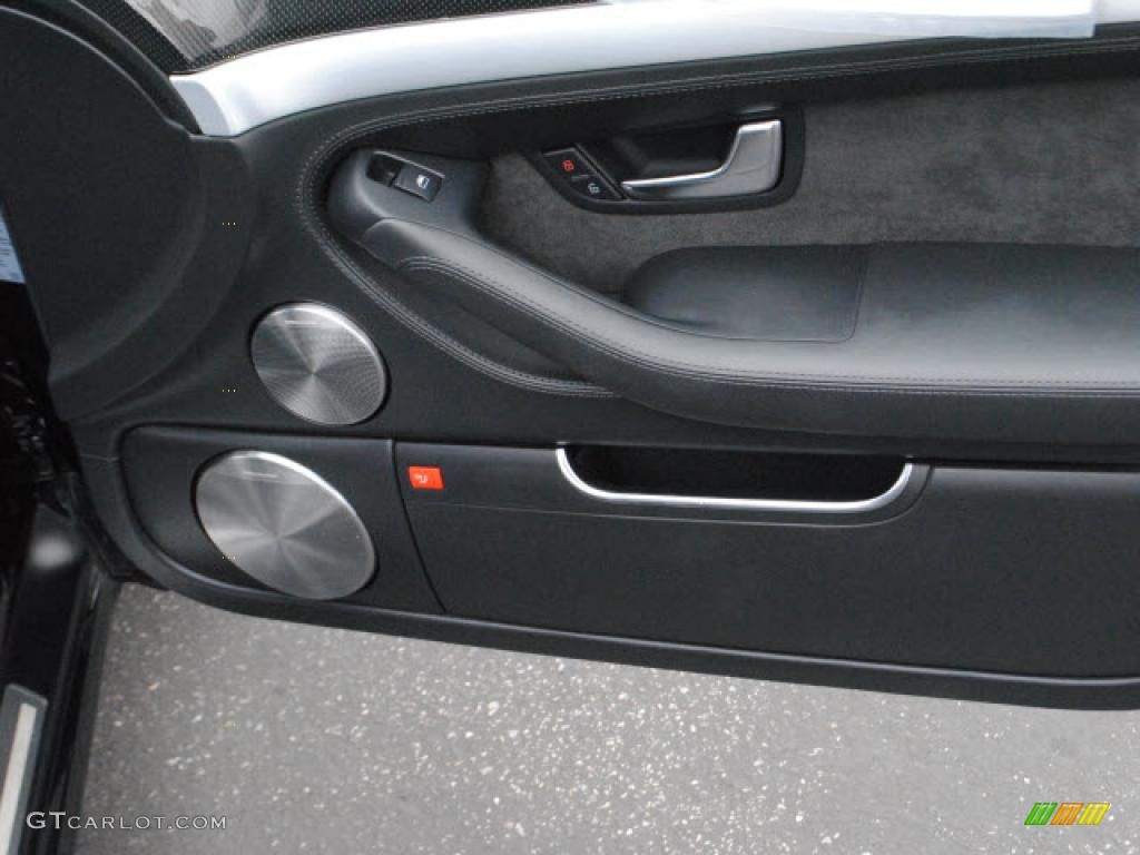 2008 S8 5.2 quattro - Brilliant Black / Black photo #4
