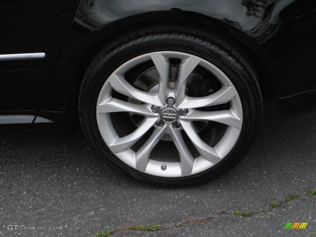 2008 S8 5.2 quattro - Brilliant Black / Black photo #10