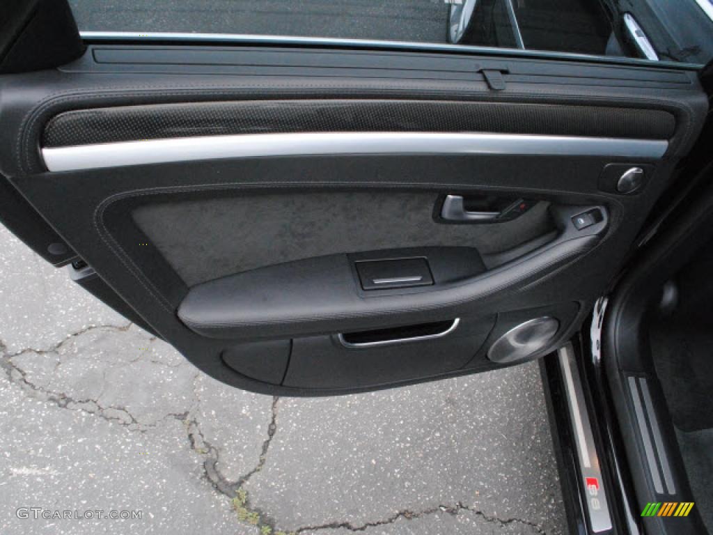 2008 S8 5.2 quattro - Brilliant Black / Black photo #12