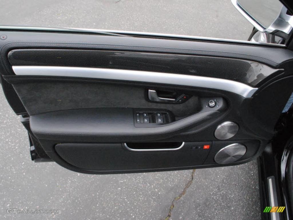2008 S8 5.2 quattro - Brilliant Black / Black photo #15