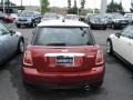 2008 Nightfire Red Metallic Mini Cooper Hardtop  photo #9