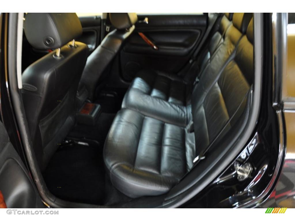 2000 Passat GLX V6 AWD Wagon - Blue Anthracite Metallic / Black photo #13