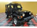 2004 Black Jeep Wrangler X 4x4  photo #1