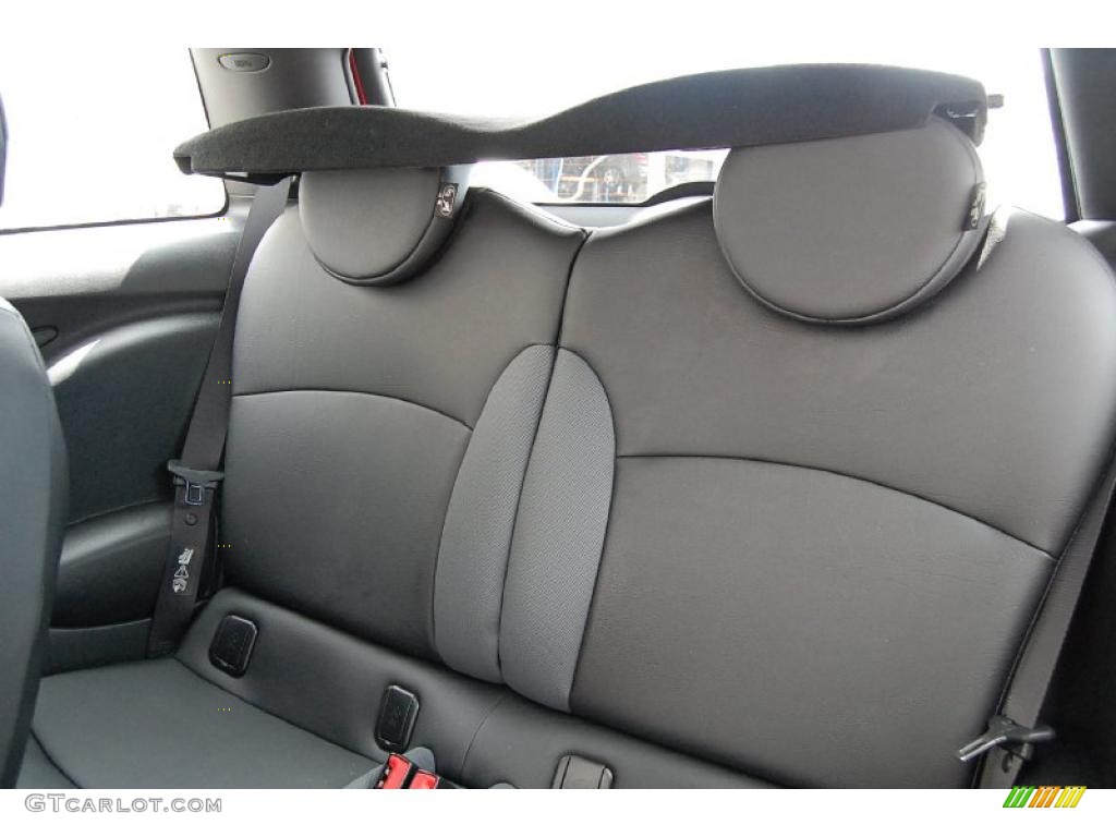 Grey/Carbon Black Interior 2010 Mini Cooper Hardtop Photo #48410317