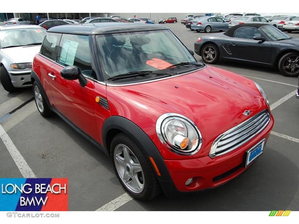 2007 Cooper Hardtop - Chili Red / Carbon Black/Carbon Black photo #1