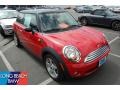 2007 Chili Red Mini Cooper Hardtop  photo #1