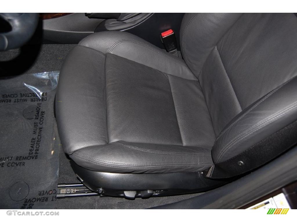 2008 3 Series 335i Sedan - Sparkling Graphite Metallic / Black photo #20
