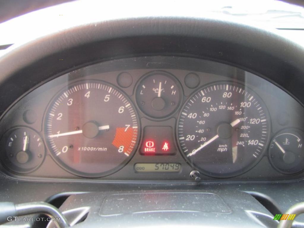 2000 Mazda MX-5 Miata LS Roadster Gauges Photo #48411925