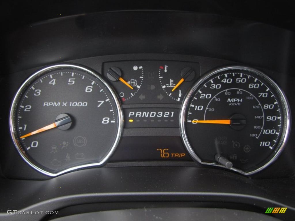 2011 Chevrolet Colorado LT Crew Cab Gauges Photo #48412750