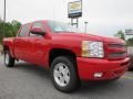 2011 Victory Red Chevrolet Silverado 1500 LT Crew Cab  photo #1