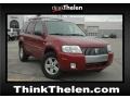 Vivid Red Metallic 2006 Mercury Mariner Hybrid 4WD