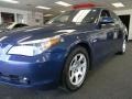 Mystic Blue Metallic - 5 Series 525i Sedan Photo No. 3
