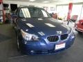Mystic Blue Metallic - 5 Series 525i Sedan Photo No. 6