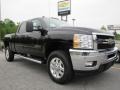 2011 Black Chevrolet Silverado 2500HD LTZ Crew Cab 4x4  photo #1