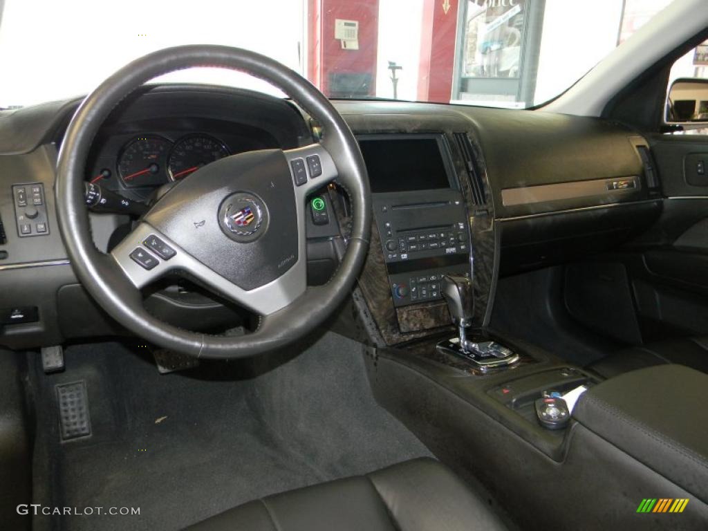 2006 Cadillac STS -V Series Ebony Dashboard Photo #48413884