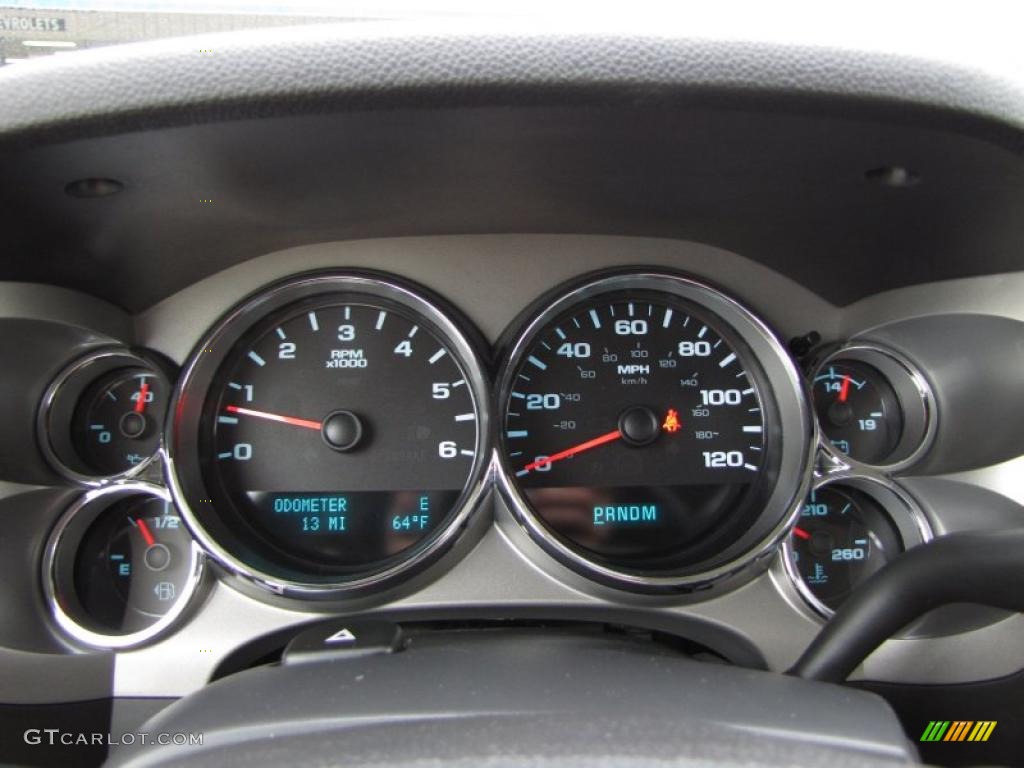 2011 Silverado 1500 LT Crew Cab 4x4 - Black / Ebony photo #14