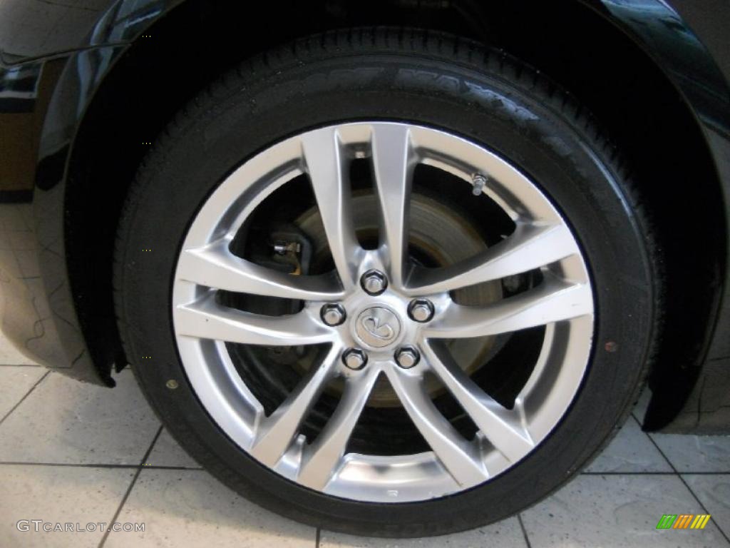 2009 Infiniti G 37 x Coupe Wheel Photo #48414397
