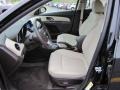 Cocoa/Light Neutral Leather Interior Photo for 2011 Chevrolet Cruze #48414544