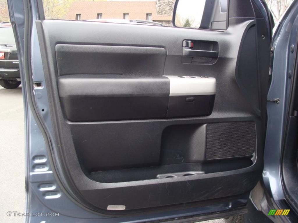 2008 Tundra SR5 TRD Double Cab 4x4 - Slate Gray Metallic / Black photo #9