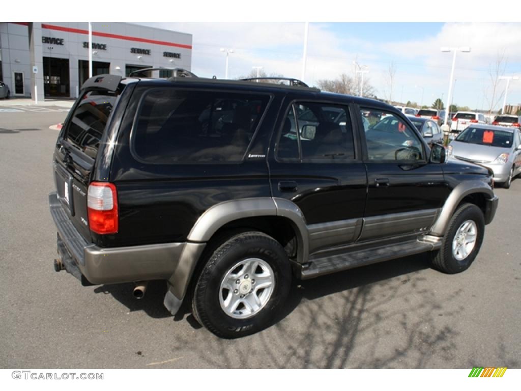 1999 4Runner Limited 4x4 - Black / Oak photo #2