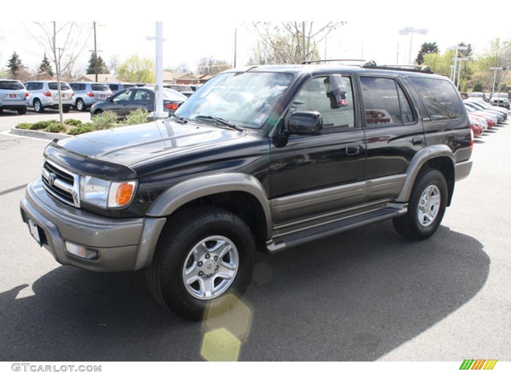 1999 4Runner Limited 4x4 - Black / Oak photo #5