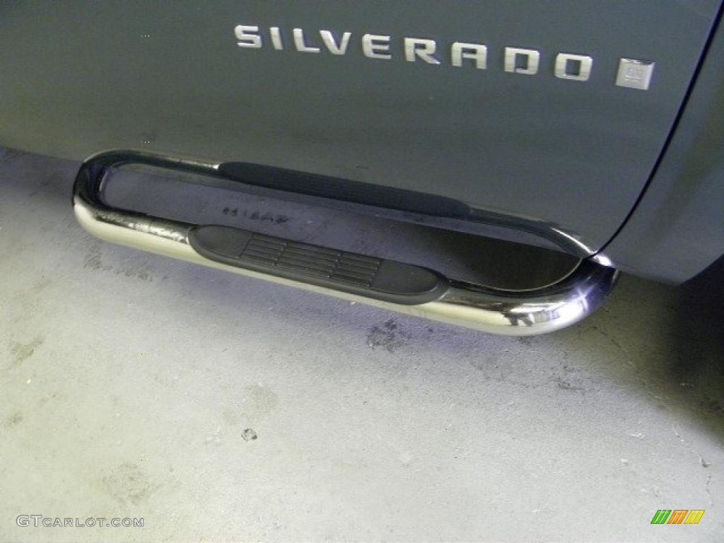 2008 Silverado 1500 LS Regular Cab - Blue Granite Metallic / Dark Titanium photo #6