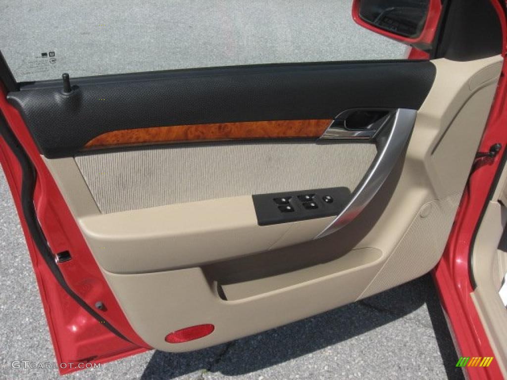 2009 Chevrolet Aveo Aveo5 LT Neutral Door Panel Photo #48415726