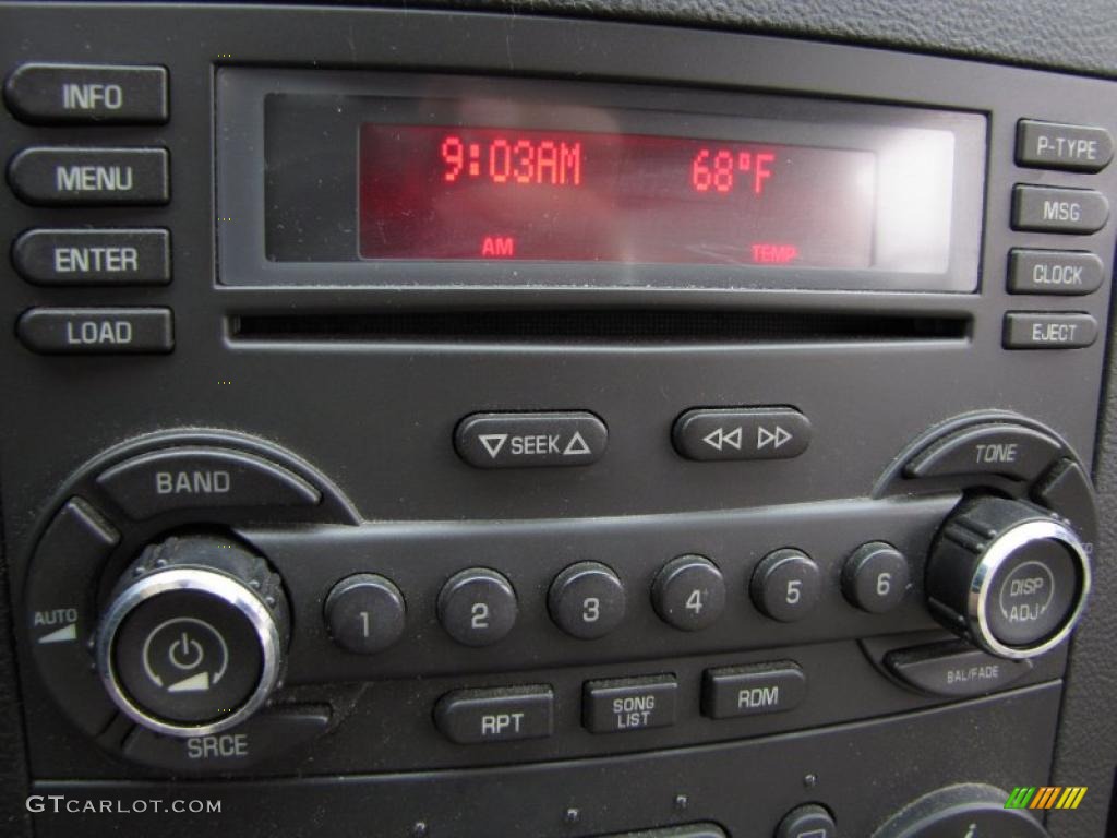 2007 Pontiac G6 GT Convertible Controls Photo #48415951