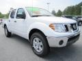 2011 Avalanche White Nissan Frontier SV Crew Cab  photo #7