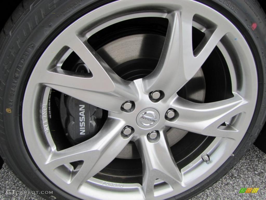 2011 Nissan 370Z Sport Coupe Wheel Photo #48416599