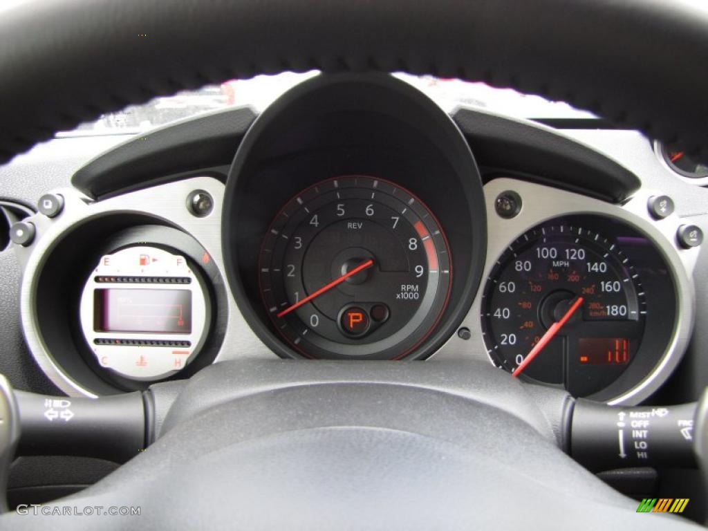 2011 Nissan 370Z Sport Coupe Gauges Photo #48416665