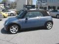 2006 Cool Blue Metallic Mini Cooper Convertible  photo #9