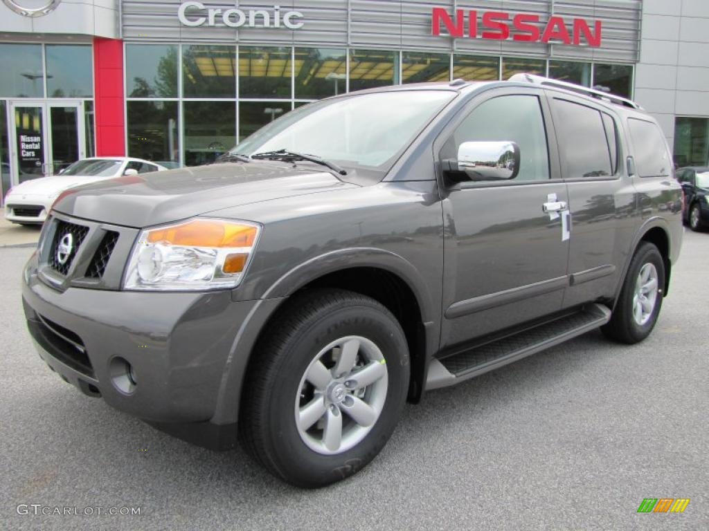 Smoke Gray Nissan Armada