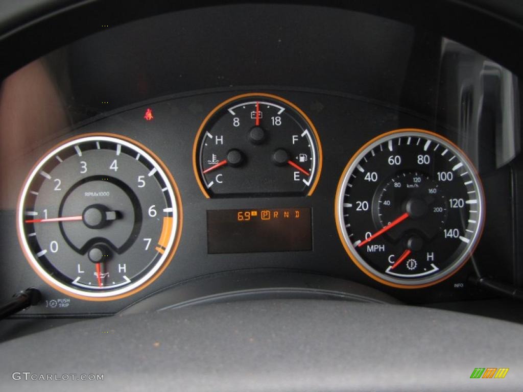 2011 Nissan Armada SV Gauges Photo #48417205