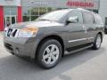 2011 Smoke Gray Nissan Armada Platinum  photo #1