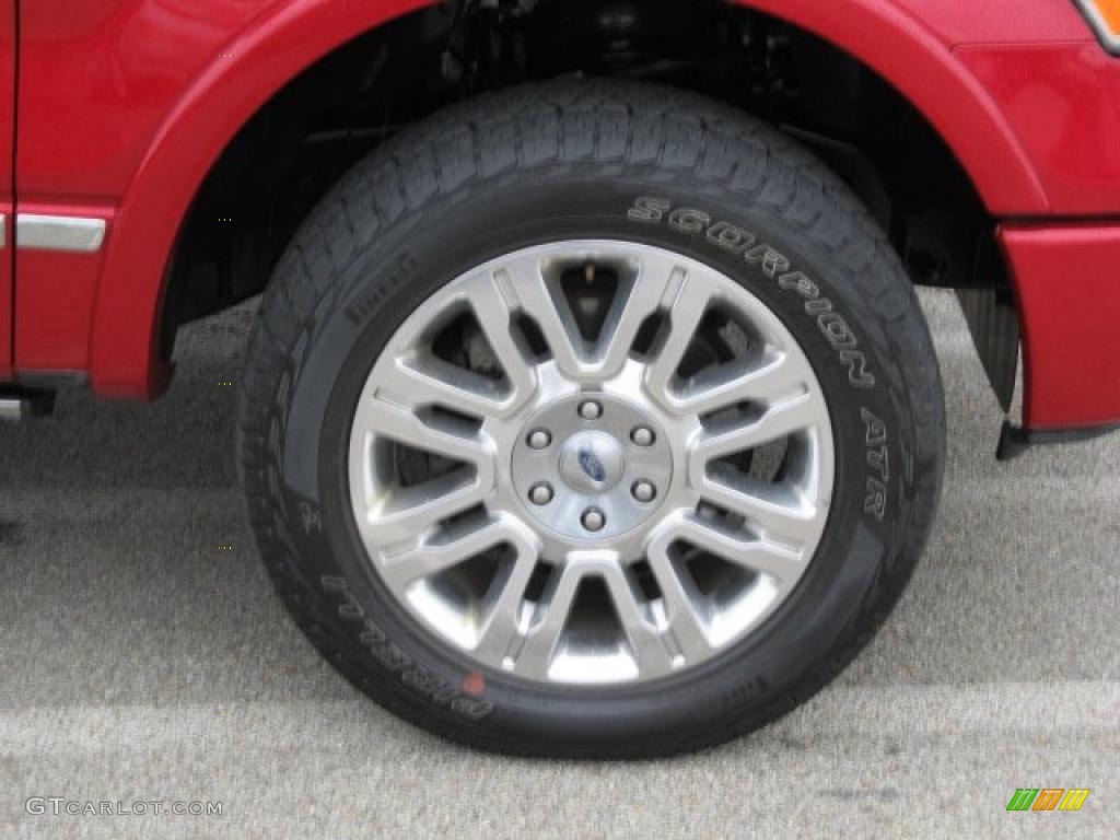 2010 Ford F150 Platinum SuperCrew 4x4 Wheel Photo #48417967