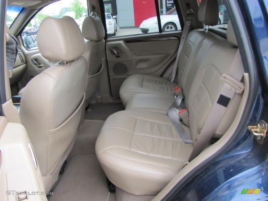 Sandstone Interior 2001 Jeep Grand Cherokee Limited Photo #48418873