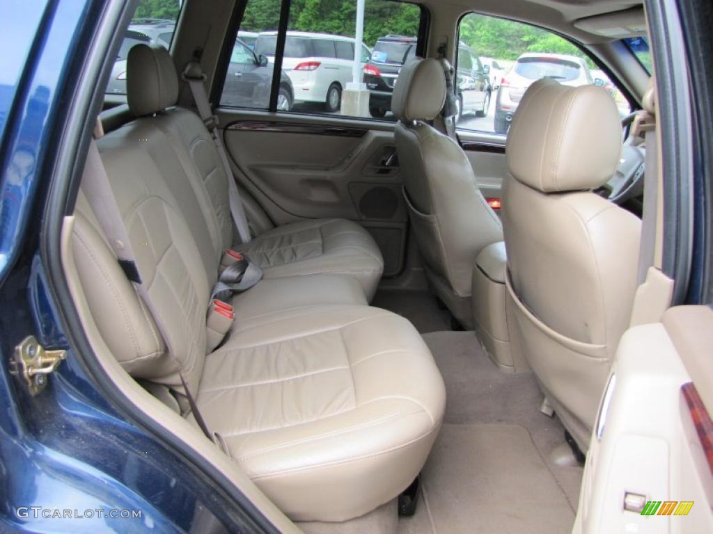 Sandstone Interior 2001 Jeep Grand Cherokee Limited Photo #48418906